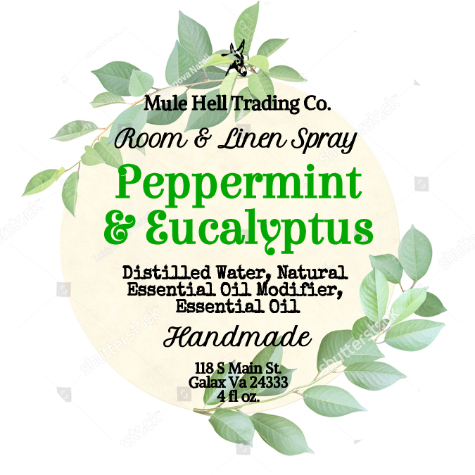 Peppermint and Eucalyptus Room Spray