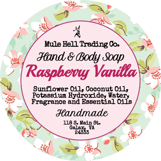 Raspberry Vanilla Liquid Soap