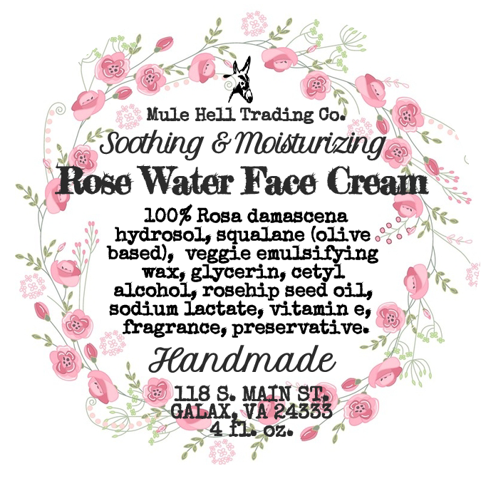 Rose Water Face Cream