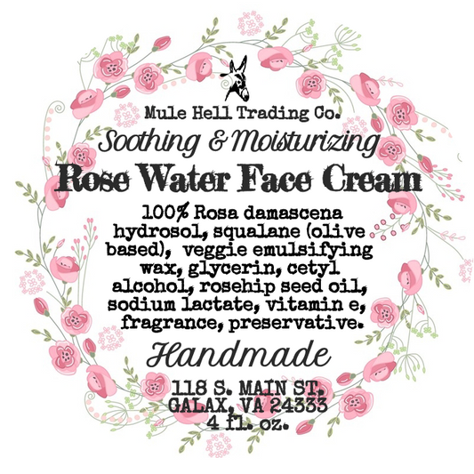 Rose Water Face Cream