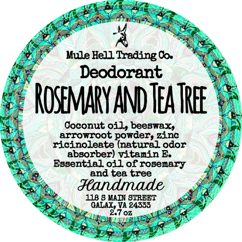 Rosemary Tea Tree Deodorant
