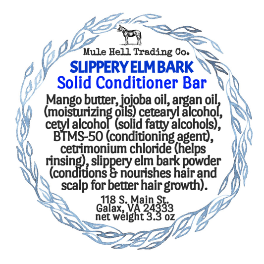 Fragrance Free Conditioner Bar