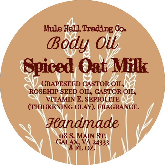 Spiced Oat Milk Body Oil