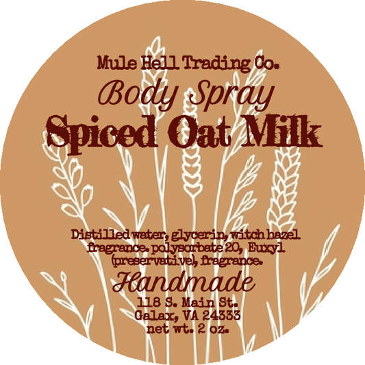 Spiced Oat Milk Body Spray