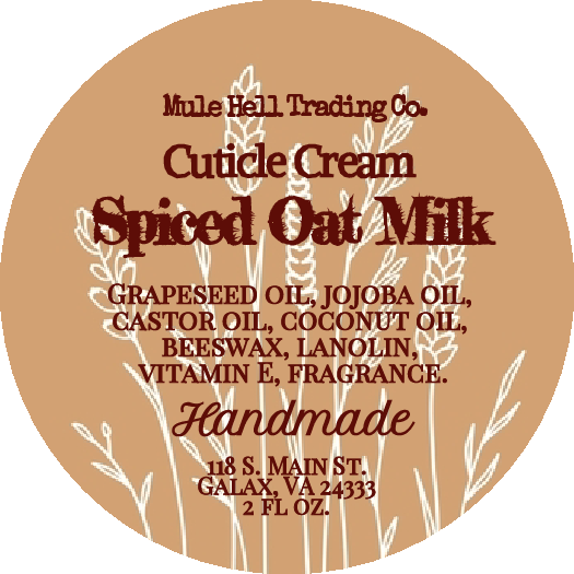 Spiced Oat Milk - Cuticle Cream