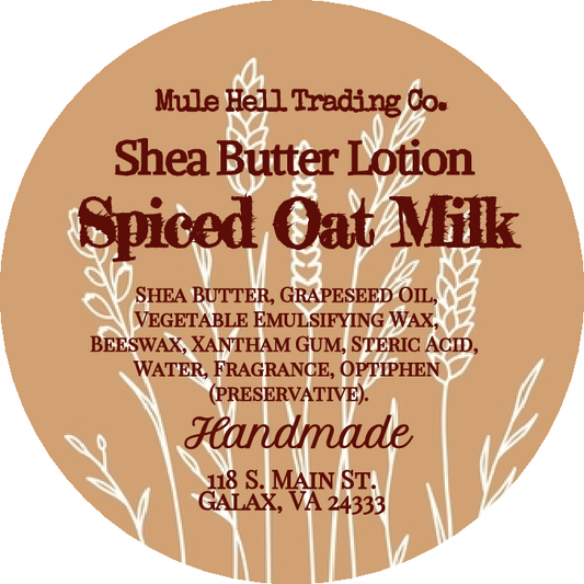 Spiced Oat Milk Shea Butter Lotion