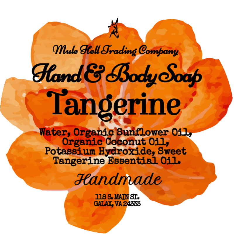Tangerine Liquid Soap