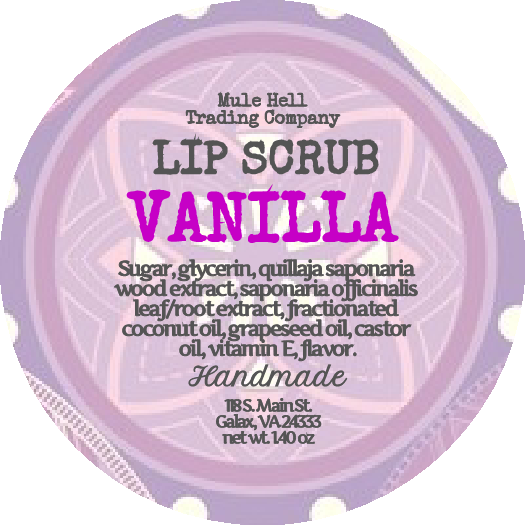 Vanilla Lip Scrub