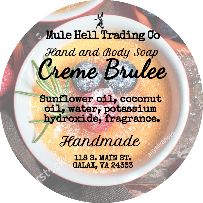 Creme Brulee Liquid Soap