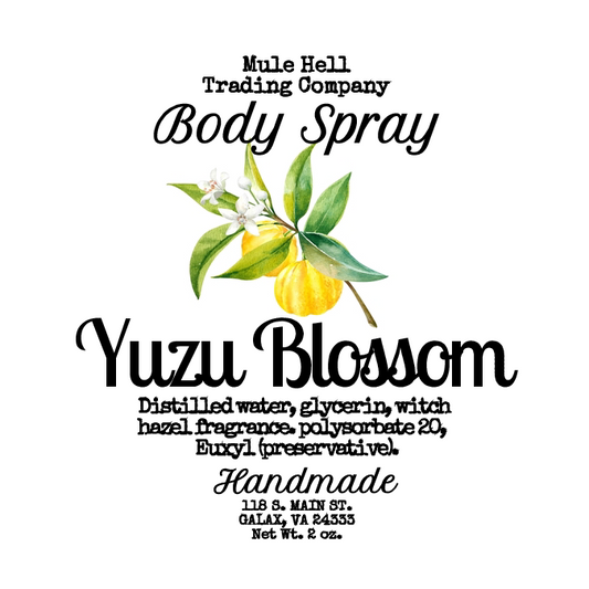 Yuzu Blossom Body Spray