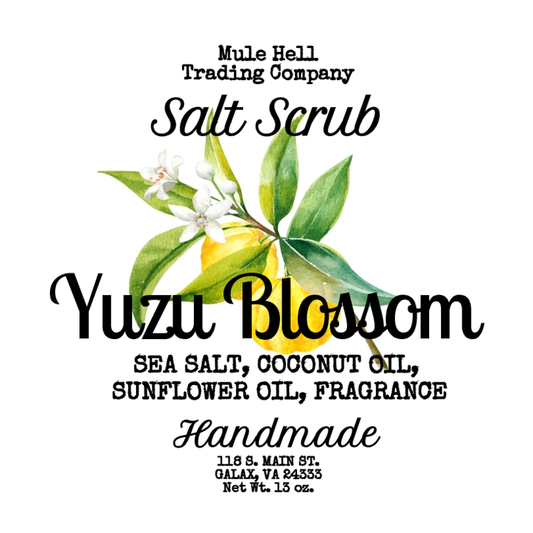Yuzu Blossom Salt Scrub