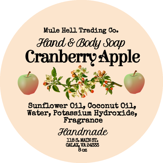 Cranberry Apple Liquid Soap