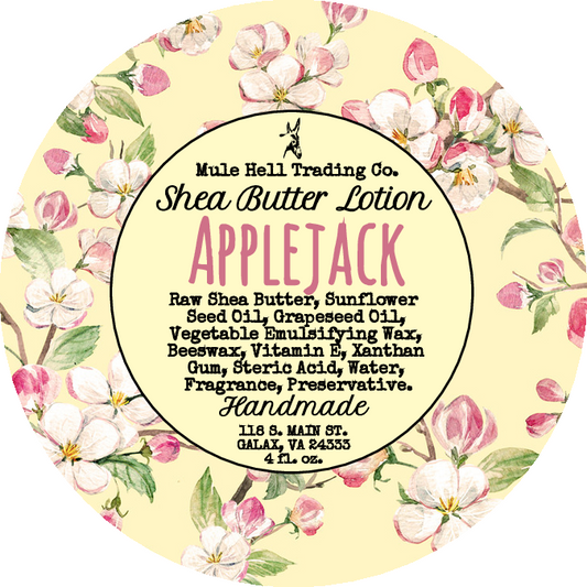 Apple Jack Shea Butter Lotion