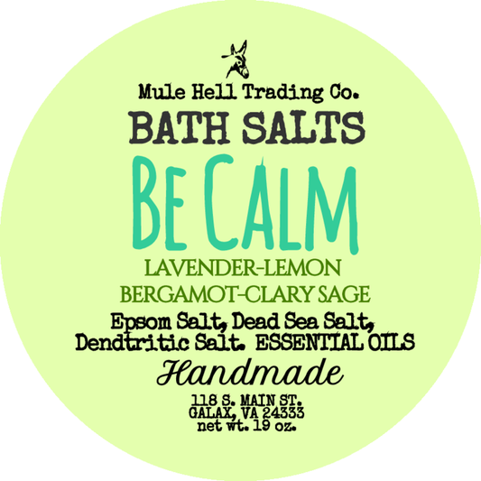 Be Calm Bath Salts