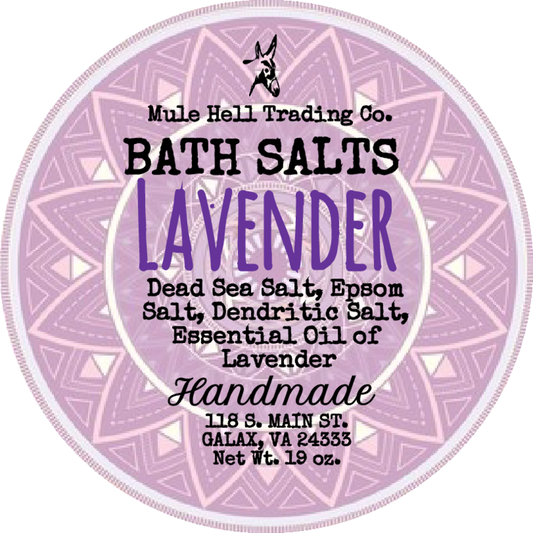 Lavender Bath Salts