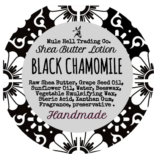 Black Chamomile Shea Butter Lotion