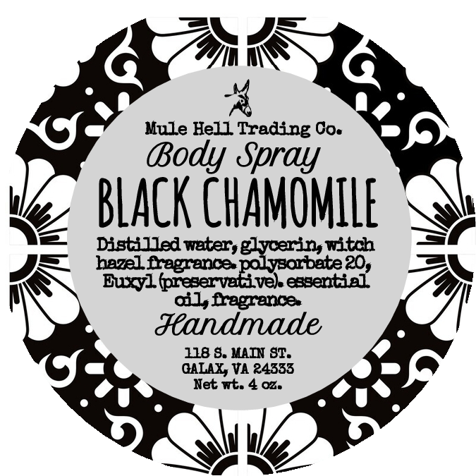 Black Chamomile Body Spray
