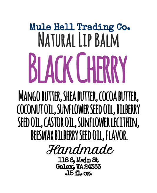 Black Cherry Lip Balm