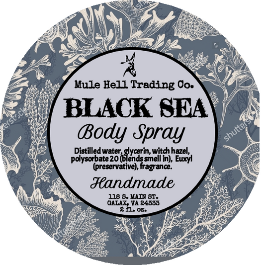 Black Sea Body Spray