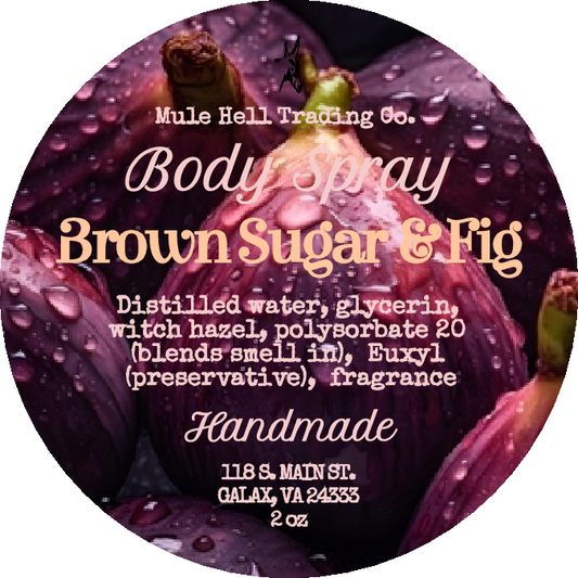 Brown Sugar Fig Body Spray