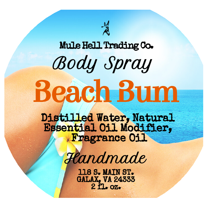 Beach Bum Body Spray