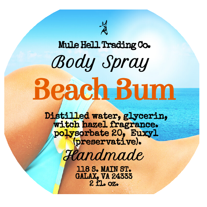 Beach Bum Body Spray