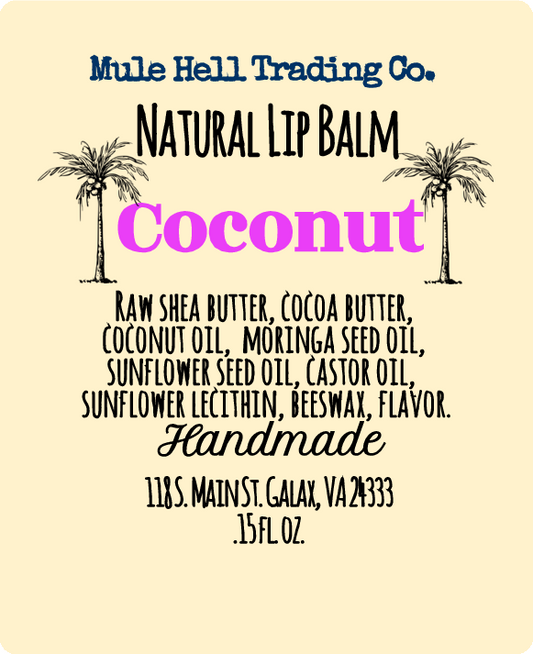 Coconut Lip Balm