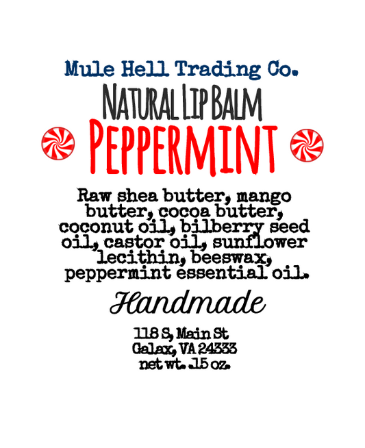 Peppermint Lip Balm