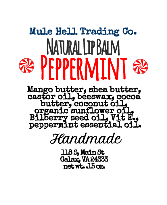 Peppermint Lip Balm