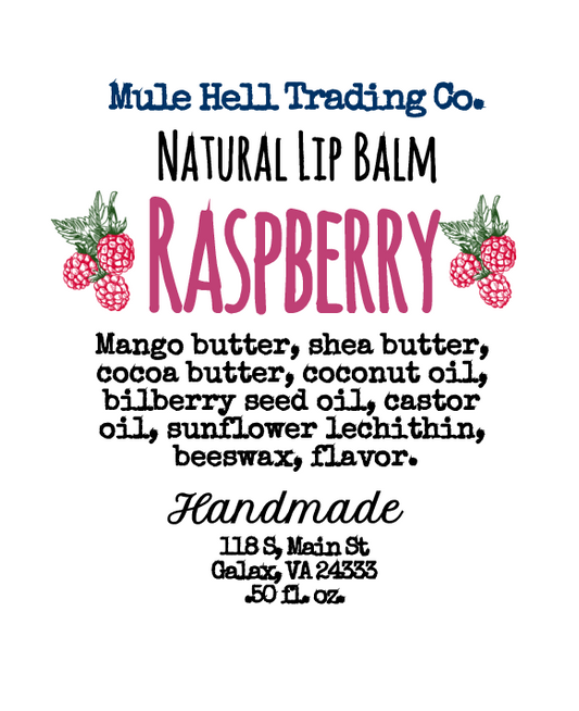 Raspberry Lip Balm
