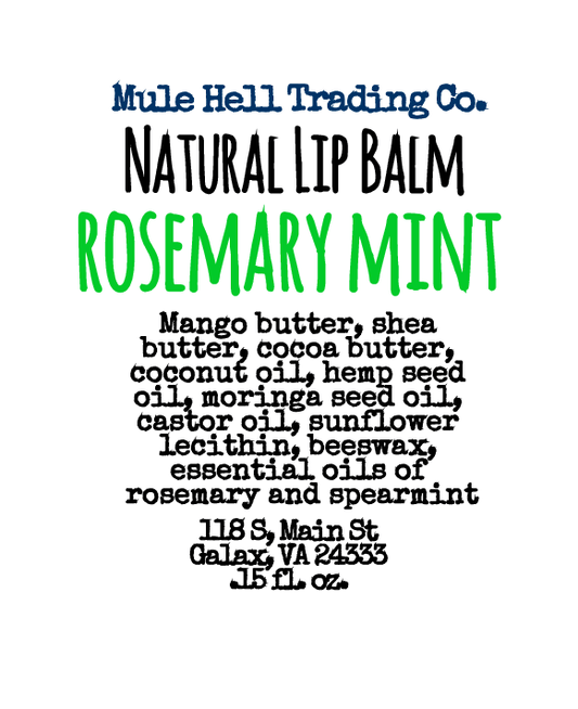 Rosemary Mint Lip Balm
