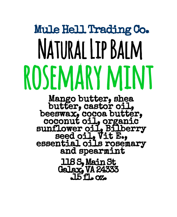 Rosemary Mint Lip Balm
