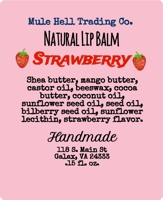 Strawberry Lip Balm