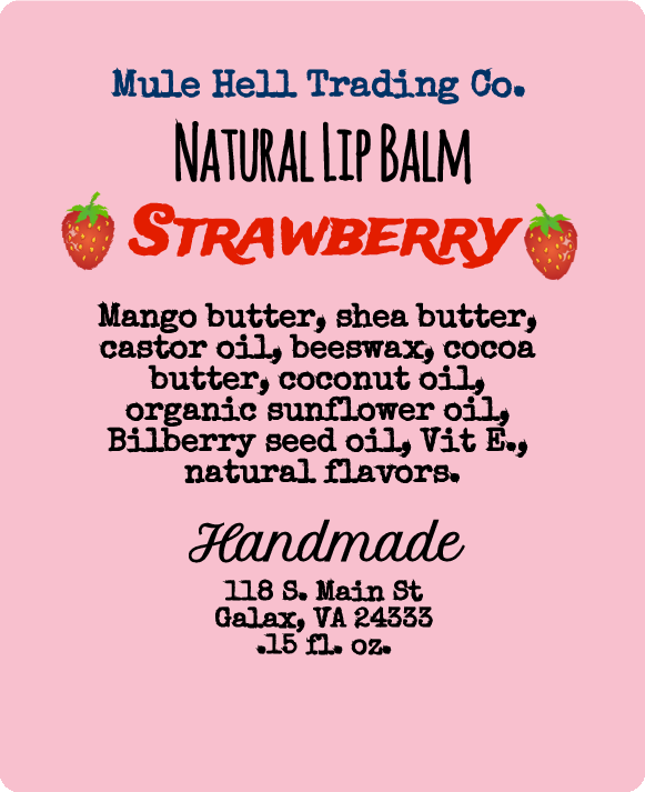 Strawberry Lip Balm