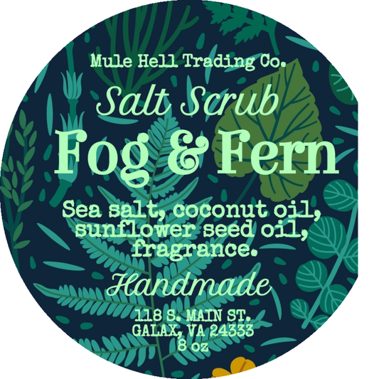 Fog and Fern Salt Scrub