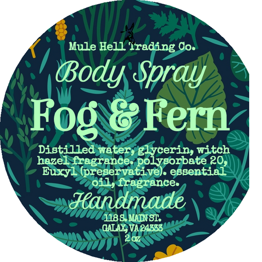 Fog & Fern Body Spray