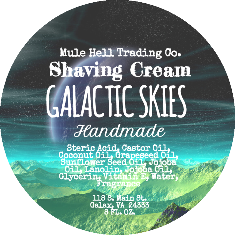 Galactic Skies Shaving Cream