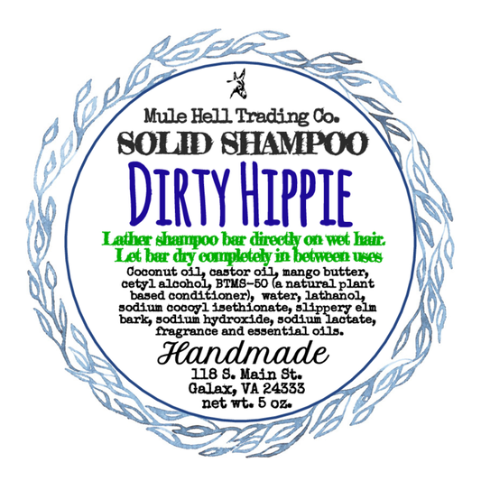 Dirty Hippie Shampoo Bar