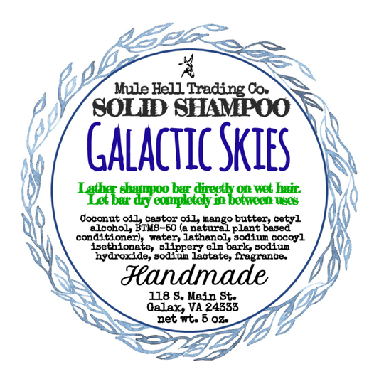 Galatic Skies Shampoo Bar