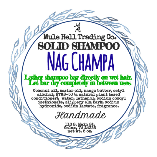 Nag Champa Shampoo Bar