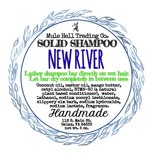 New River Shampoo Bar