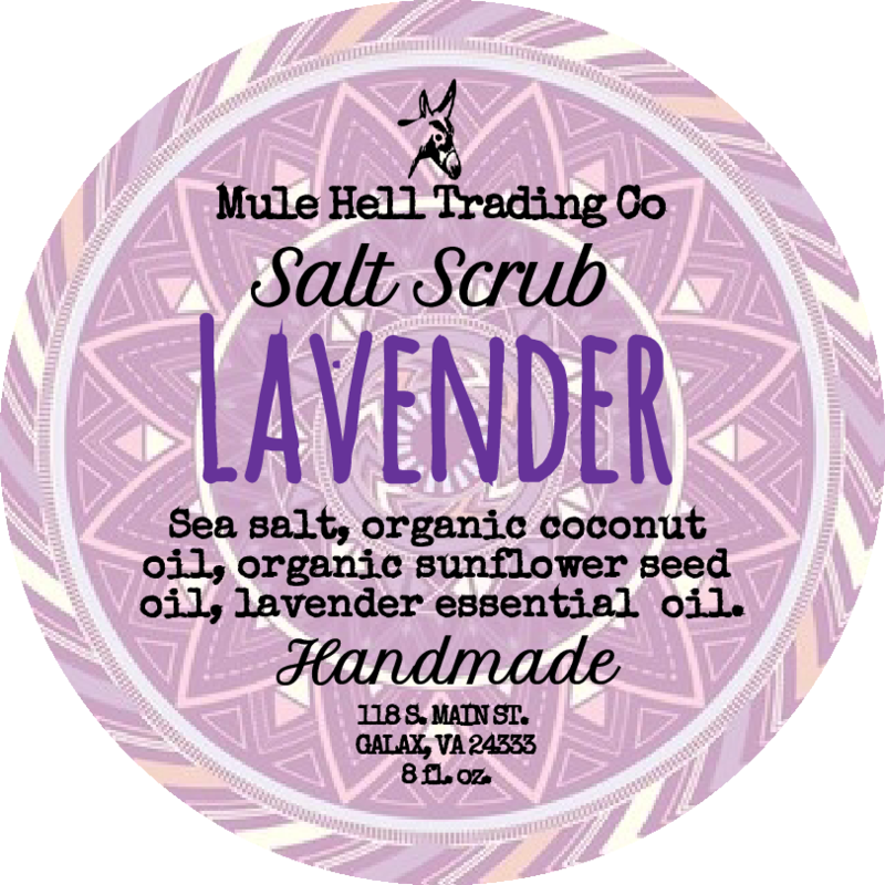 Lavedner Salt Scrub