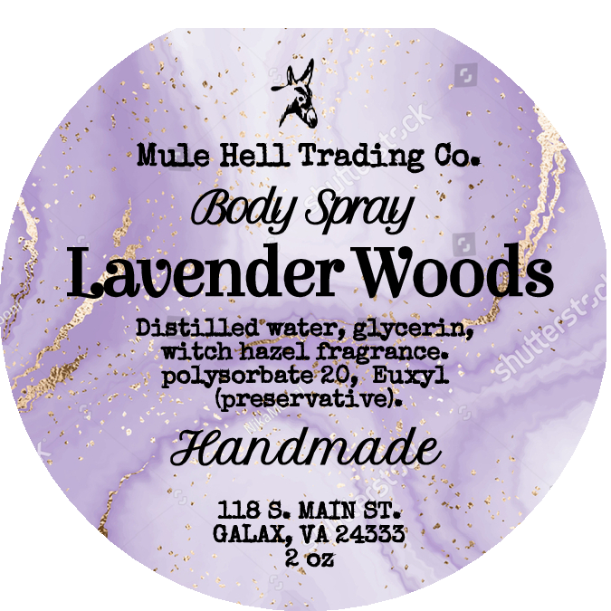 Lavender Drift Woods Body Spray