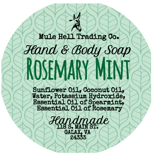 Rosemery Mint Liquid Soap