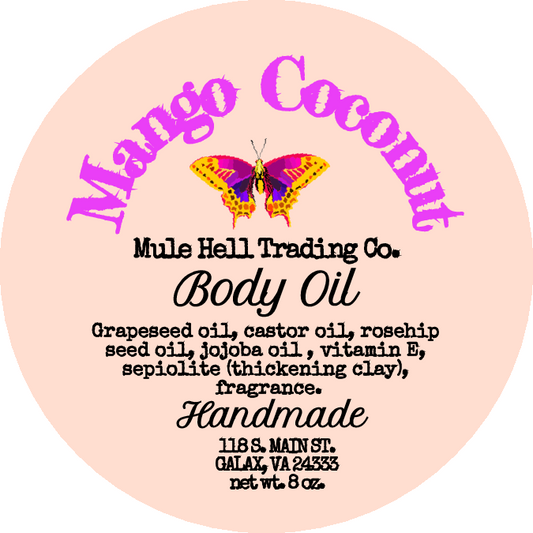 Mango Coconut Body Oil