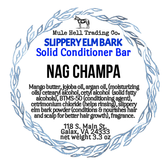 Nag Champa Conditioner Bar