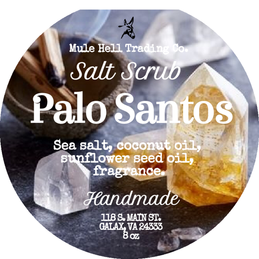 Palo Santos Salt Scrub