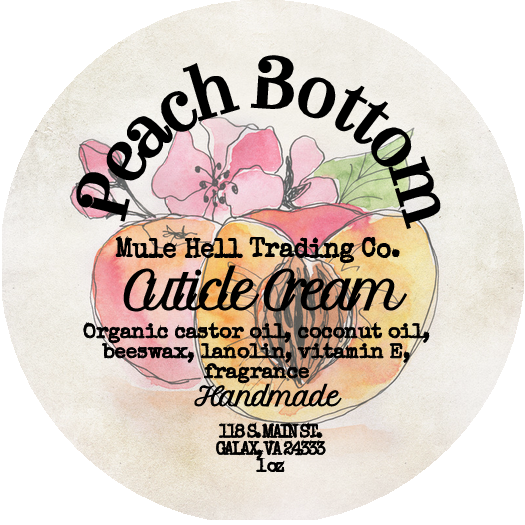 Peach Bottom - Cuticle Cream