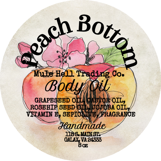Peach Bottom Body Oil