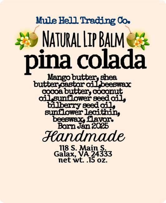 Pina Colada Lip Balm